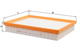Mahle Air Filter LX4296/7