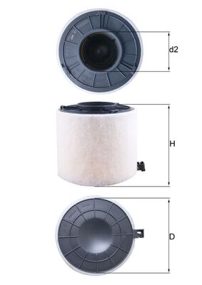 Mahle Air Filter LX4407
