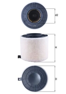 Mahle Air Filter LX4410