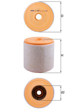 Mahle Air Filter LX4959