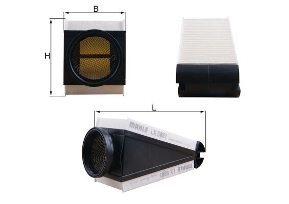 Mahle Air Filter LX5861