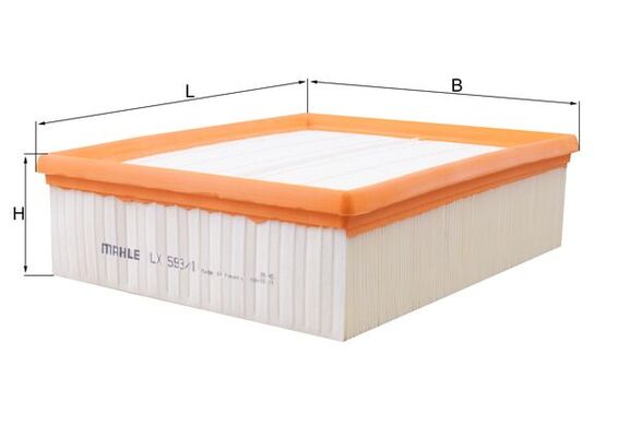 Mahle Air Filter LX593/1