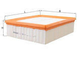 Mahle Air Filter LX593/1