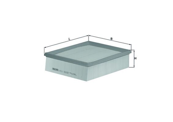 Mahle Air Filter LX742/2