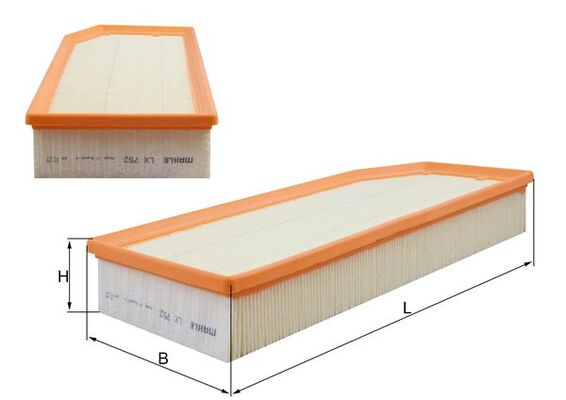 Mahle Air Filter LX752