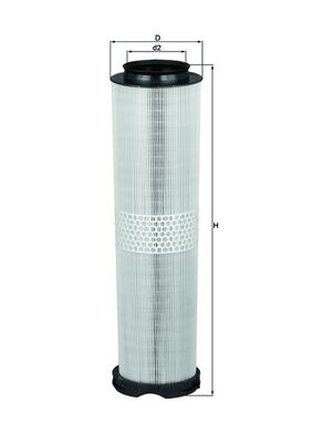 Mahle Air Filter LX816/5