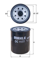 Mahle Oil Filter - Spin On OC1177