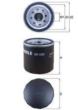 Mahle Oil Filter OC1252