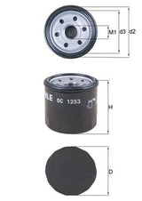 Mahle Oil Filter OC1253