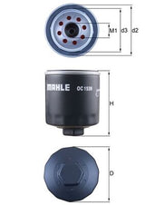 Mahle Oil Filter - Spin On OC1539