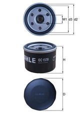 Mahle Oil Filter OC1570