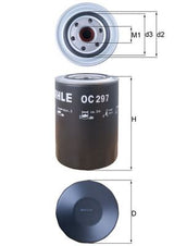 Mahle Oil Filter OC297