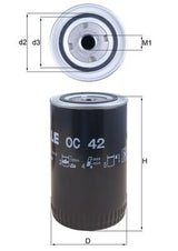 Mahle Oil Filter OC42