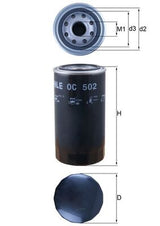 Mahle Oil Filter OC502
