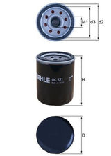 Mahle Oil Filter OC521