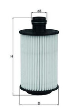 Mahle Oil Filter OX1012D