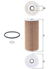 Mahle Oil Filter - Element OX1048D