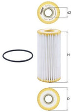 Mahle Oil Filter OX1217D