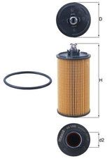 Mahle Oil Filter - Element OX1245D