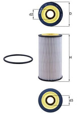 Mahle Oil Filter OX1311D