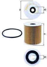 Mahle Oil Filter OX175D