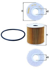 Mahle Oil Filter OX192D
