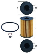 Mahle Oil Filter OX353/7D
