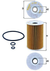Mahle Oil Filter OX388D