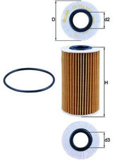Mahle Oil Filter - Element OX554D1