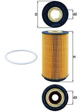 Mahle Oil Filter - Element OX557D