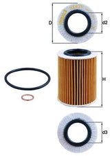 Mahle Oil Filter OX825D