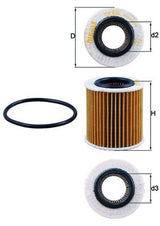 Mahle Oil Filter OX834D