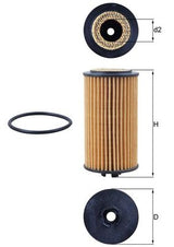 Mahle Oil Filter - Element OX978D
