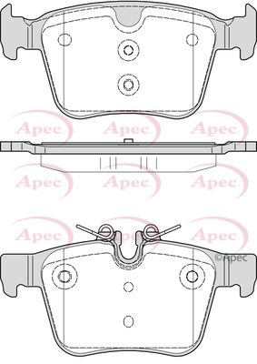 APEC Brake Pad Rear PAD2268