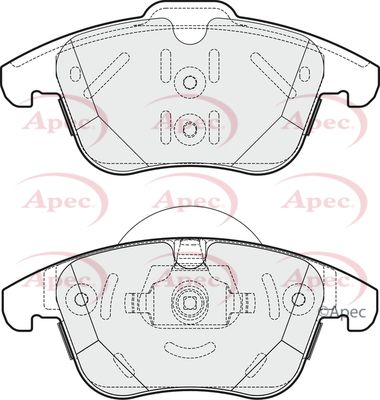APEC Front Brake Pads PAD1878