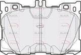 APEC Front Brake Pads PAD2139B