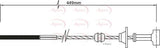 APEC Brake Cable CAB1463