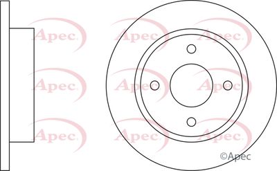 APEC Brake Disc DSK163