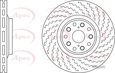 APEC Brake Disc DSK2828