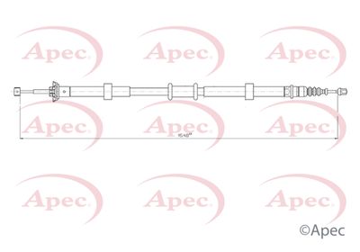 APEC Brake Cable Rear L CAB1759