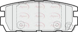 APEC Rear Brake Pads PAD1360
