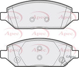 APEC Front Brake Pads PAD2098