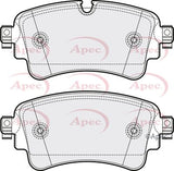 APEC Rear Brake Pads PAD2095