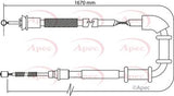 APEC Brake Cable CAB1107