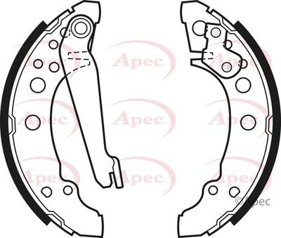 APEC Brake Shoes SHU300