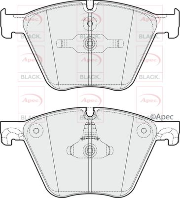 APEC Front Brake Pads PAD1744B