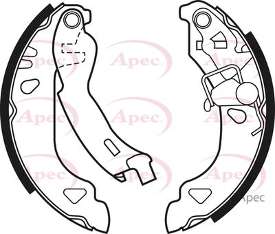 APEC Brake Shoes SHU508