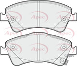 APEC Front Brake Pads PAD1646