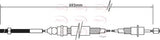 APEC Brake Cable CAB1349