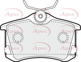 APEC Rear Brake Pads PAD1249
